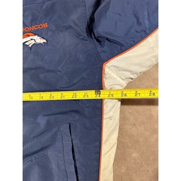 Vintage G III Apparel NFL Mens Quilted Windbreaker Jacket Denver Broncos L - Picture 13 of 14